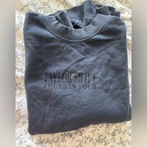 Taylor Swift Eras Tour Blue Crewneck